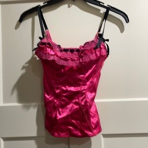 Victoria’s Secret hot pink corset! Size 34b and perfect for Valentines Day!